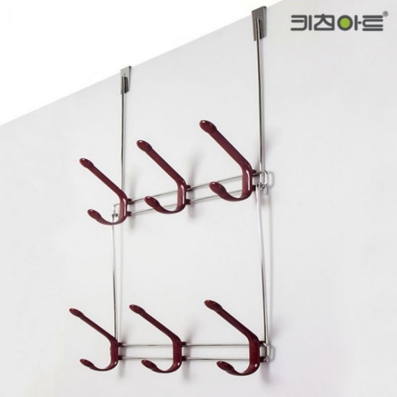 다용도 문걸이 도어후크 2단 이미지