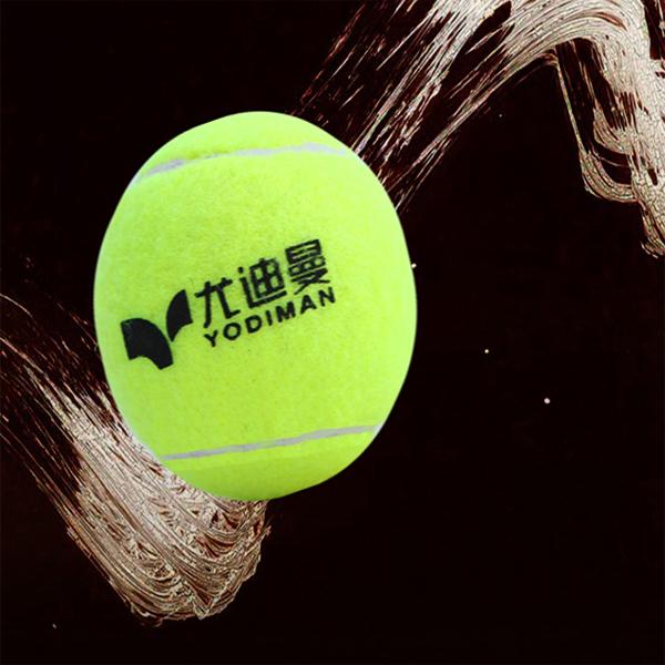 테니스 초보자  훈련용 학생 1인용 연습줄 백바운드 테니스공 이미지