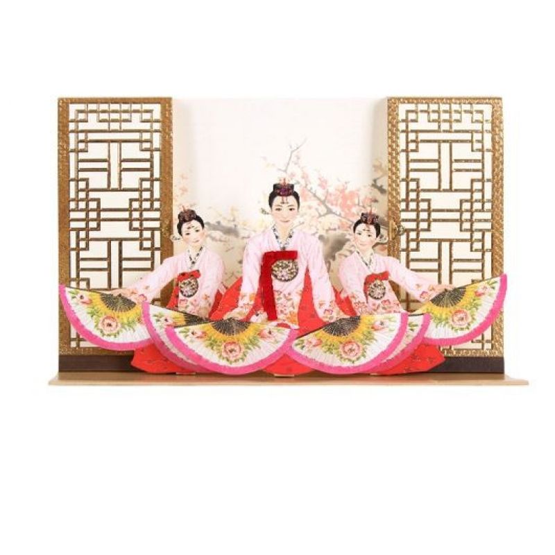 전통팝업 부채춤/전통카드 이미지