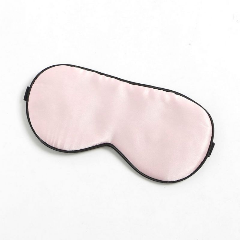 여행용안대 수면안대 눈가리개 핑크 소프트 눈안대 숙면안대 눈가리개 불면증안대 이미지