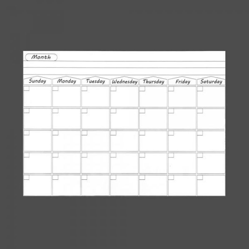 월간달력 자석 월간계획표 냉장고 스케줄보드(클래식) 이미지