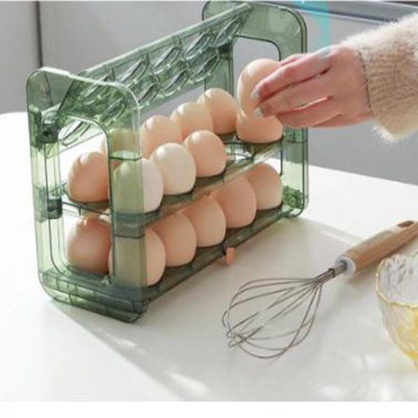 계란보관함 게란정리함 에그트레이 상자 박스 수납 이미지