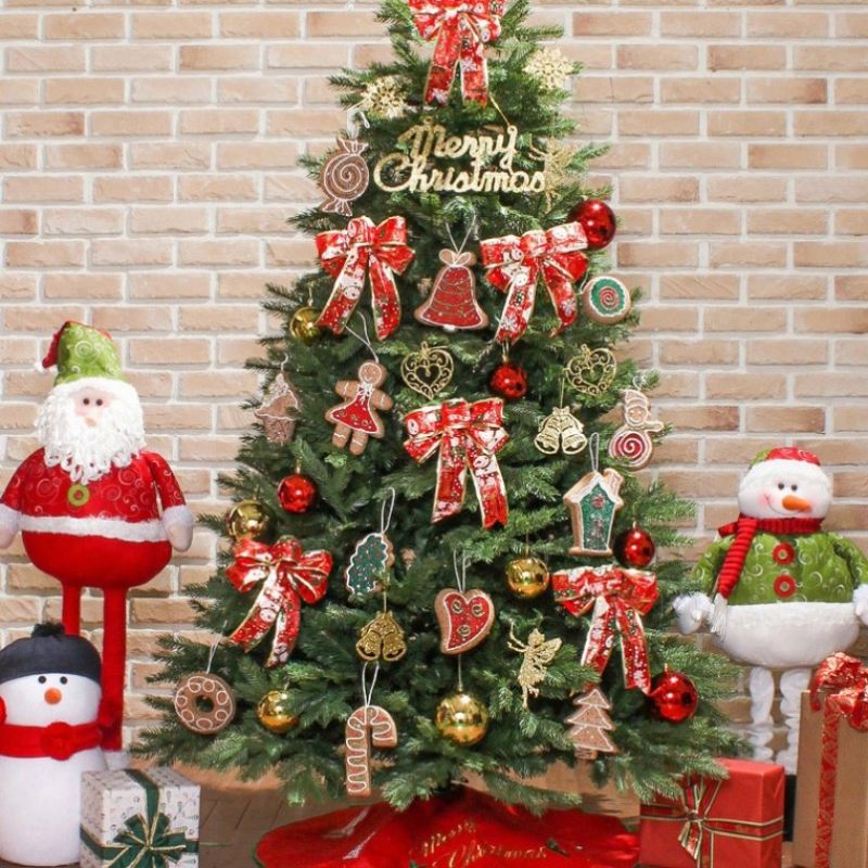 쿠키리본 크리스마스 트리 풀세트 180CM(인형별매) 이미지
