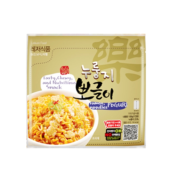 비상식량 누룽지 뽀글이라면밥(100g) 3P 이미지