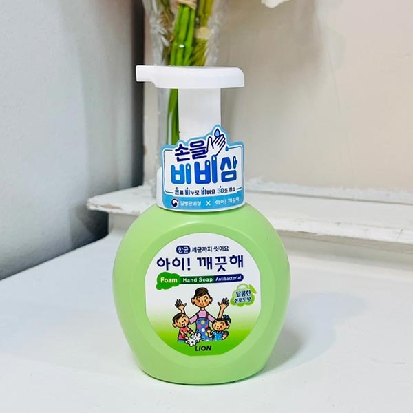 아이 깨끗해 핸드솝 250ml 달콤청포도 이미지