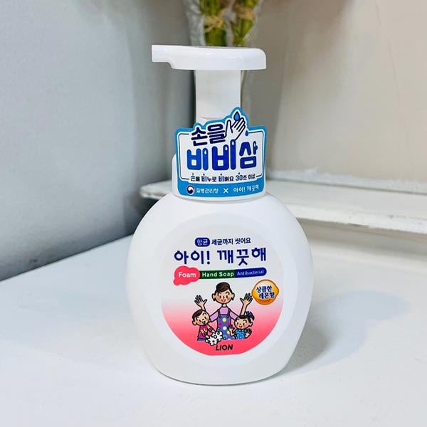 아이 깨끗해 핸드솝 250ml 상큼레몬 이미지