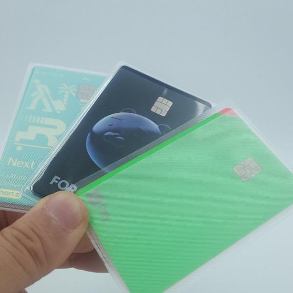 PVC 신용카드 교통카드 신분증 케이스 이미지