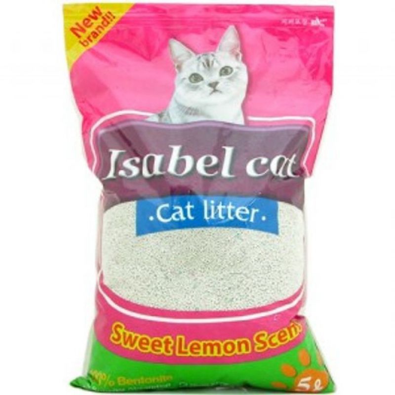 고양이 모래 캣리터 화장실 모래 레몬향 5L 이미지
