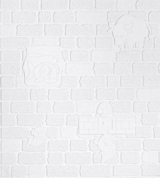 만화 벽지 어린이집 침실 벽지 방수벽면 스티커 3D 벽지 이미지