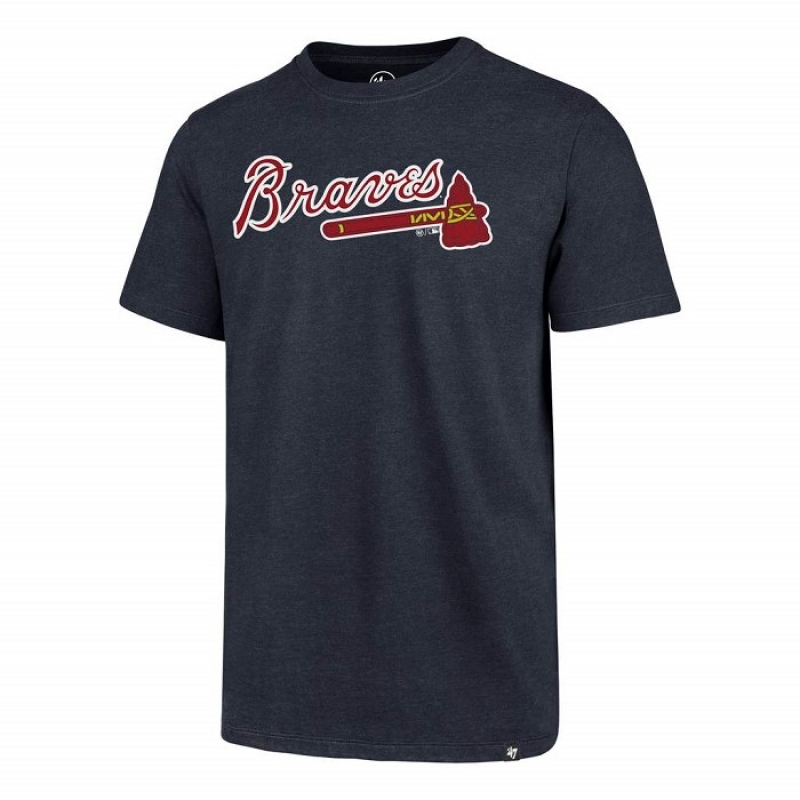 47brand ATLANTA BRAVES WORDMARK ’47 CLUB TEE 이미지