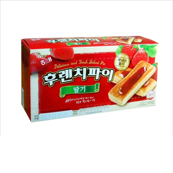 해태 후렌치파이 딸기 192g (3800) 이미지