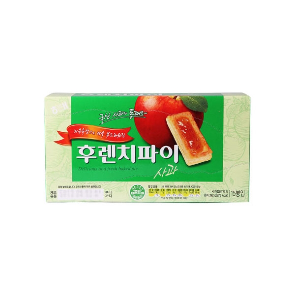 해태 후렌치파이 사과 192g (3800) 이미지