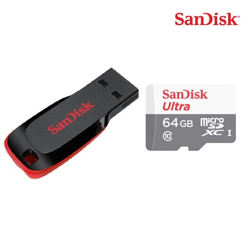 샌디스크 정품 Class10 Ultra SD카드 메모리 533배속 / 크루저 블레이드 US 이미지