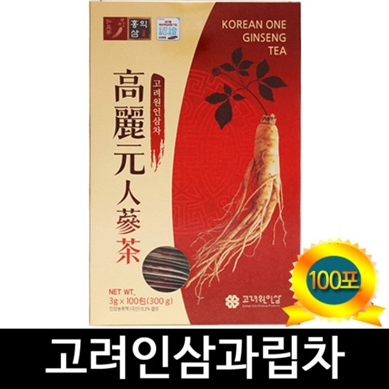 고려원 인삼차 100포 Ginseng Tea 100T 인삼과립차 이미지