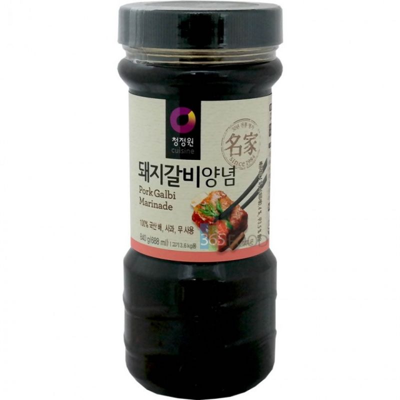 청정원 돼지갈비양념 840g 이미지