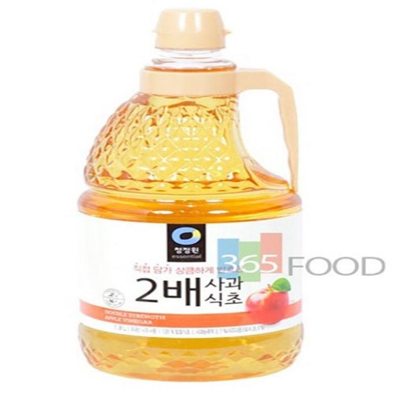 청정원 2배 사과식초 1.8L 이미지