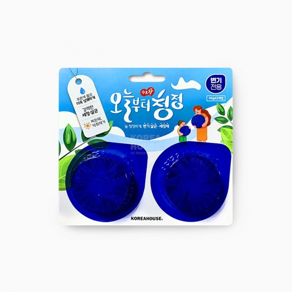 오늘부터청정변기세정제(40g)2p 이미지