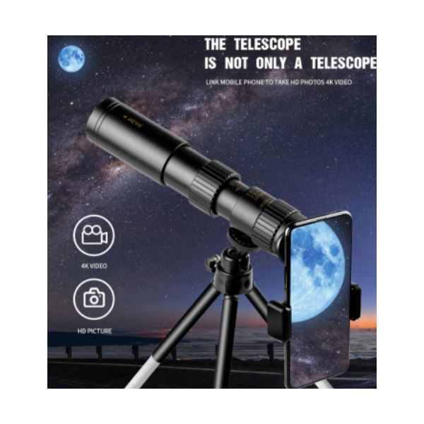국내배송 삼각대 세트 렌즈 폰거치대 도매상가 휴대폰 고배율 망원경 300배율 스마트폰 망원렌즈 이미지