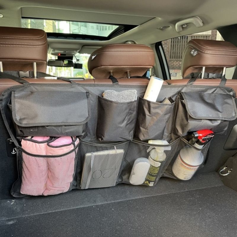 SUV 전용 트렁크 정리함 세차 낚시용품 수납 정리 포켓 이미지