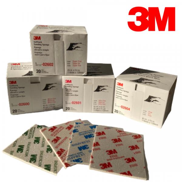 3M 스펀지페파 사포 샌딩 1박스 20ea 이미지