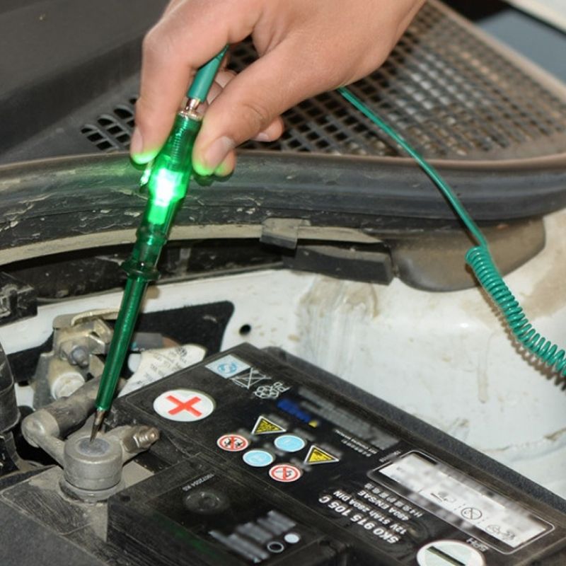 자동차 전기 배선테스트기 LED 통전 자동차검전기 이미지