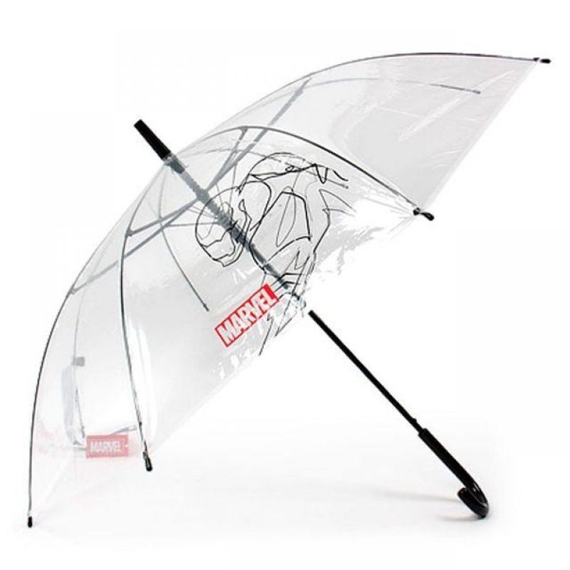 마블 아이언맨 58 포스 POE 우산 초등학생 자동 투명 초등학생우산 유아우산 예쁜우산 초 이미지