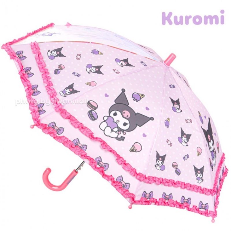 산리오 쿠로미 디저트 이중프릴 47 우산-핑크 이미지
