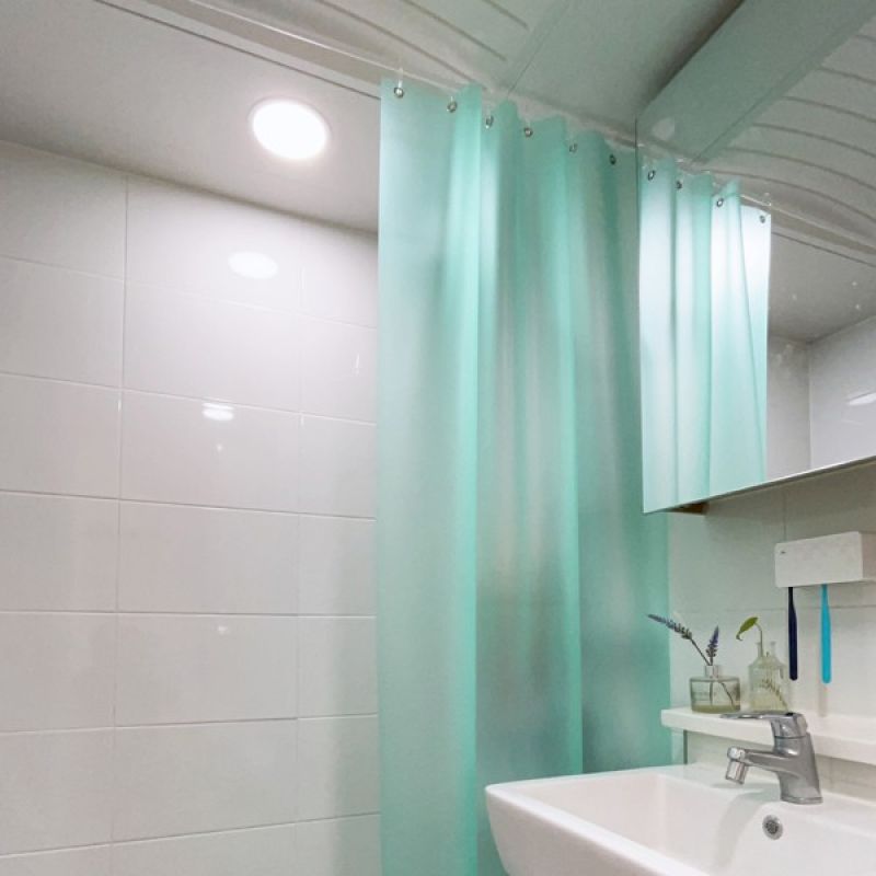 늘푸른 욕실 커튼 화장실 욕조가림막 샤워커텐 이미지